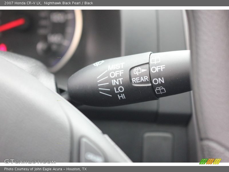 Nighthawk Black Pearl / Black 2007 Honda CR-V LX