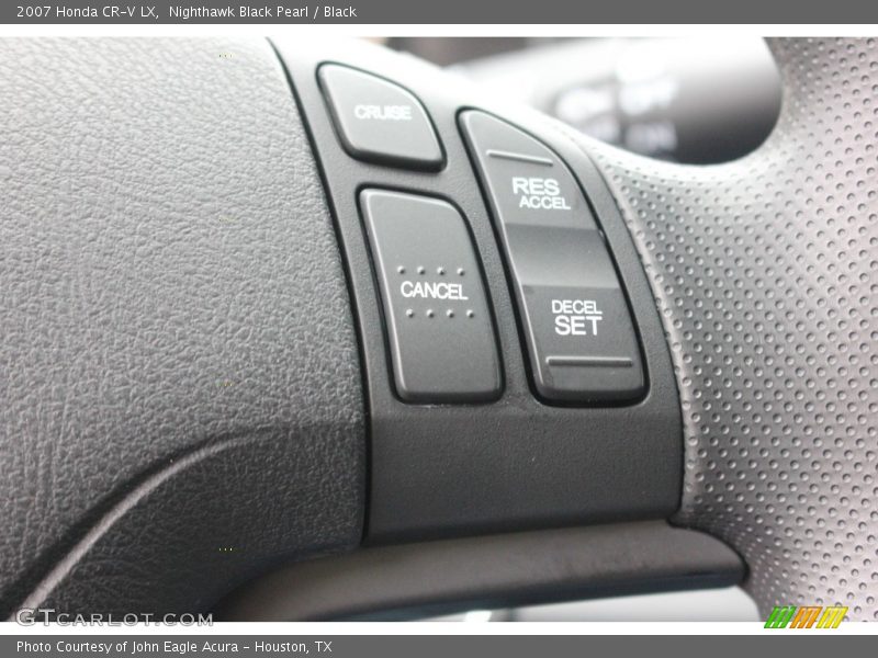 Nighthawk Black Pearl / Black 2007 Honda CR-V LX