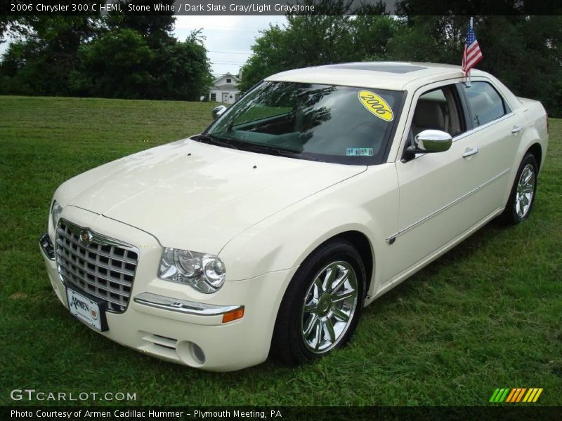 Stone White / Dark Slate Gray/Light Graystone 2006 Chrysler 300 C HEMI