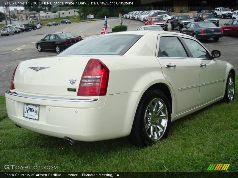 Stone White / Dark Slate Gray/Light Graystone 2006 Chrysler 300 C HEMI