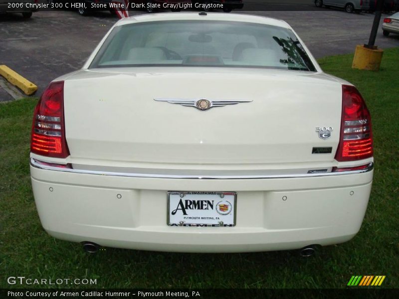 Stone White / Dark Slate Gray/Light Graystone 2006 Chrysler 300 C HEMI