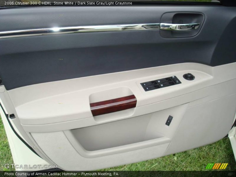 Stone White / Dark Slate Gray/Light Graystone 2006 Chrysler 300 C HEMI