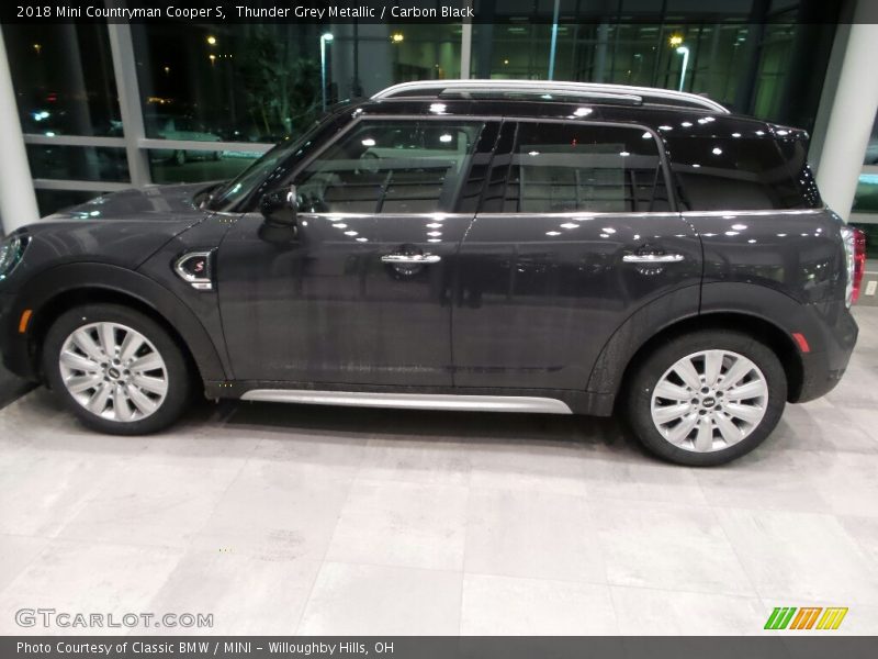 Thunder Grey Metallic / Carbon Black 2018 Mini Countryman Cooper S