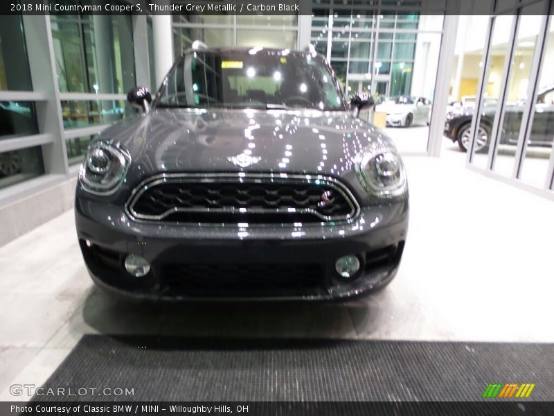 Thunder Grey Metallic / Carbon Black 2018 Mini Countryman Cooper S