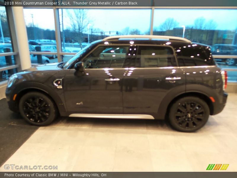 Thunder Grey Metallic / Carbon Black 2018 Mini Countryman Cooper S ALL4