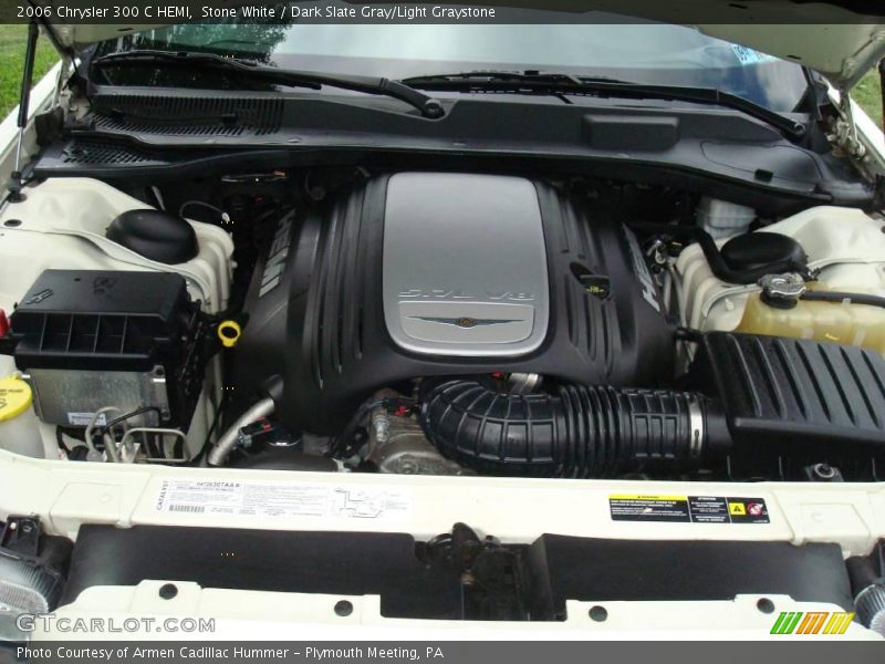 Stone White / Dark Slate Gray/Light Graystone 2006 Chrysler 300 C HEMI