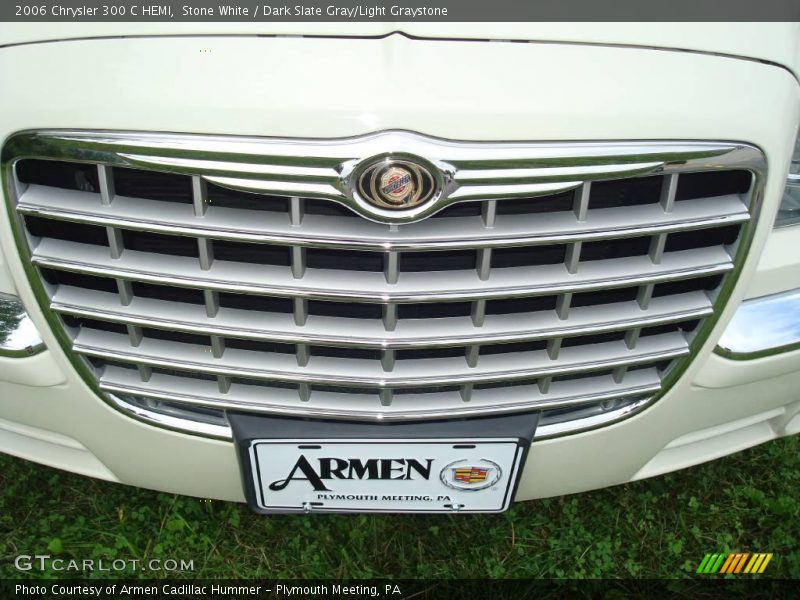 Stone White / Dark Slate Gray/Light Graystone 2006 Chrysler 300 C HEMI