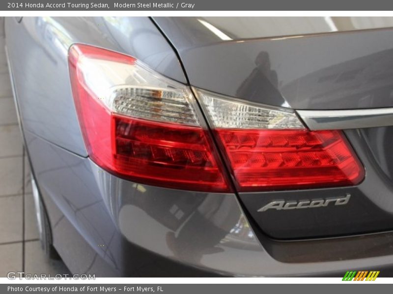 Modern Steel Metallic / Gray 2014 Honda Accord Touring Sedan