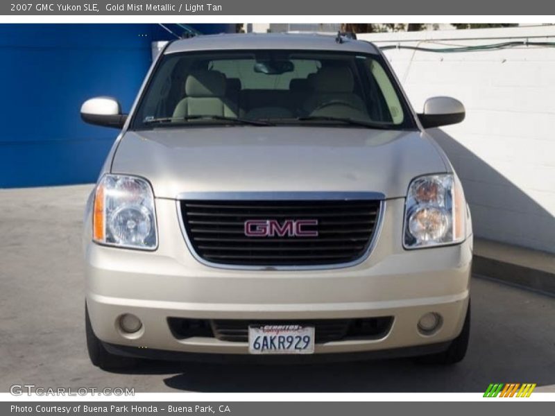 Gold Mist Metallic / Light Tan 2007 GMC Yukon SLE
