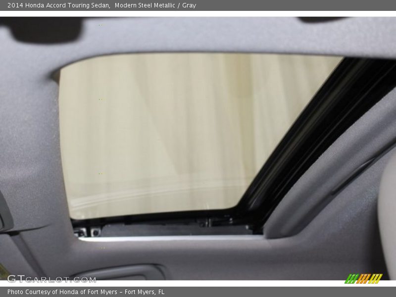 Modern Steel Metallic / Gray 2014 Honda Accord Touring Sedan