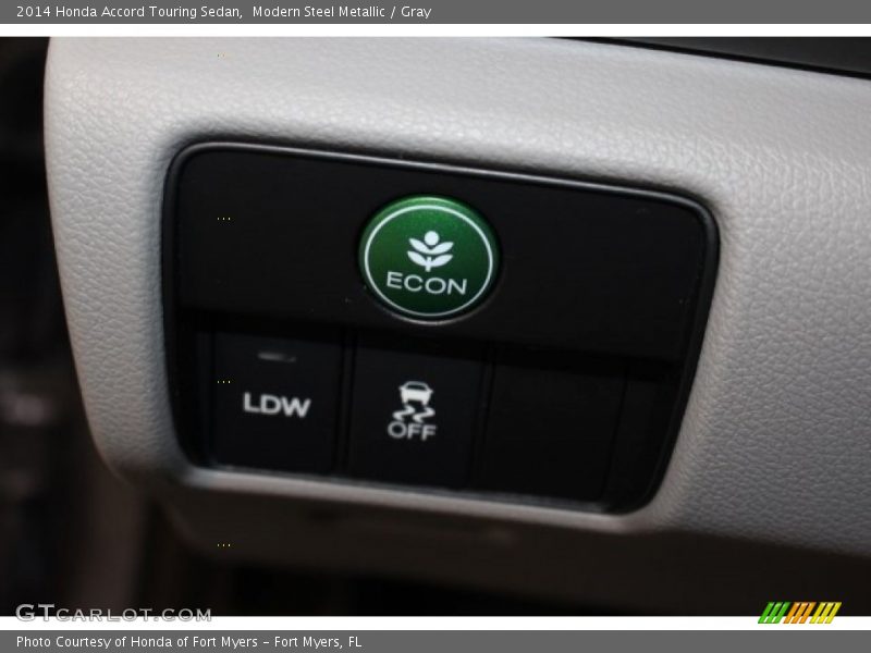 Modern Steel Metallic / Gray 2014 Honda Accord Touring Sedan