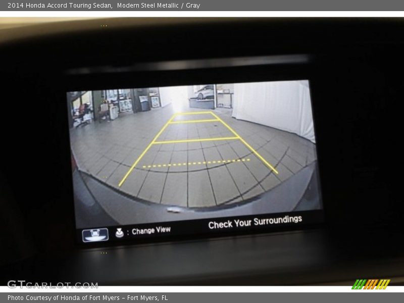 Modern Steel Metallic / Gray 2014 Honda Accord Touring Sedan