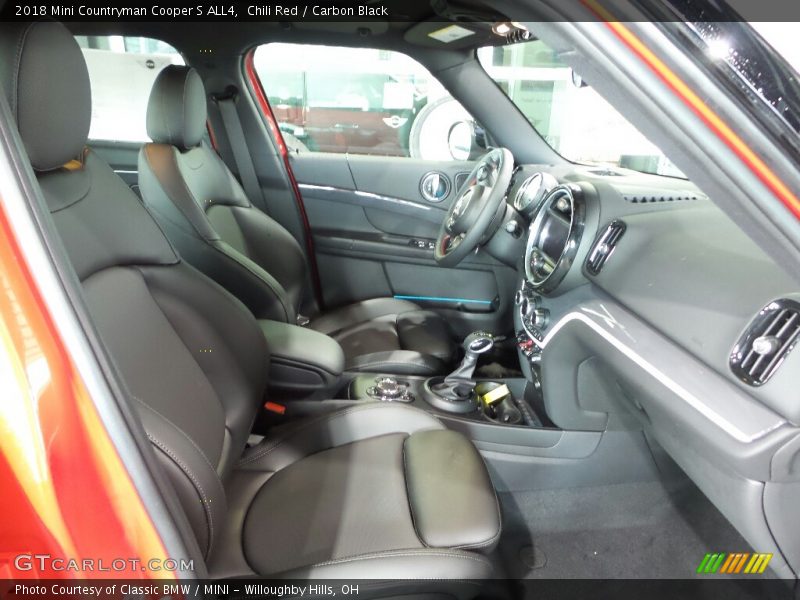 Chili Red / Carbon Black 2018 Mini Countryman Cooper S ALL4
