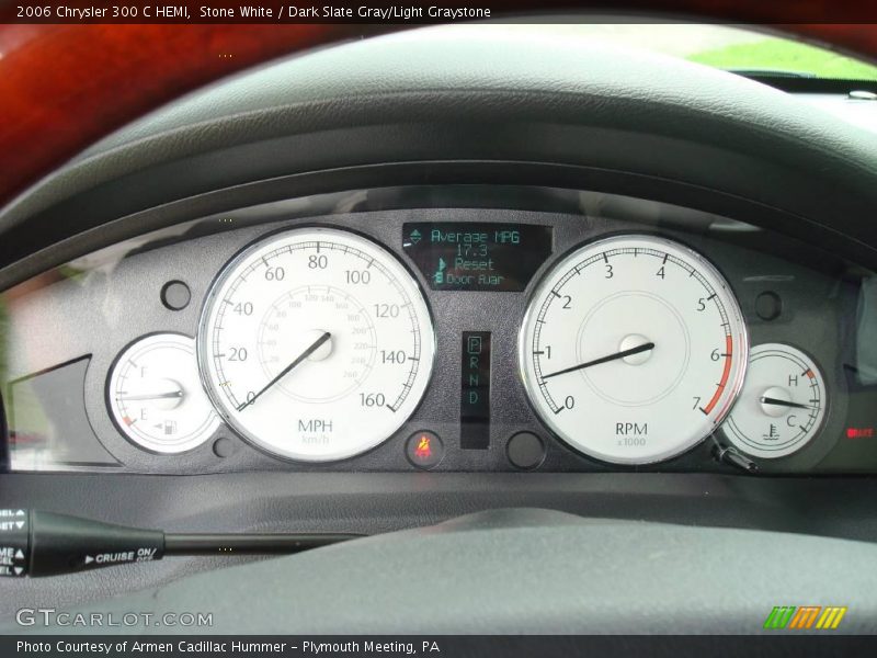 Stone White / Dark Slate Gray/Light Graystone 2006 Chrysler 300 C HEMI