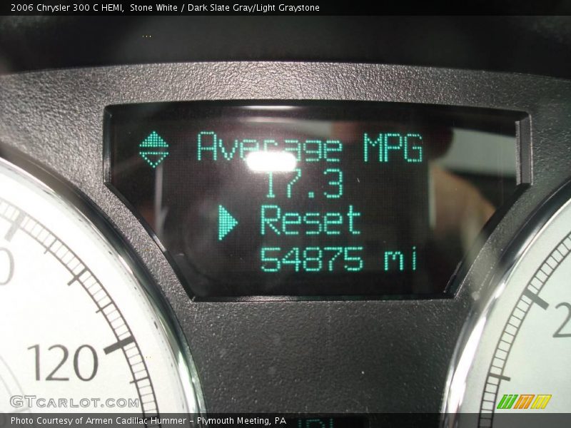 Stone White / Dark Slate Gray/Light Graystone 2006 Chrysler 300 C HEMI