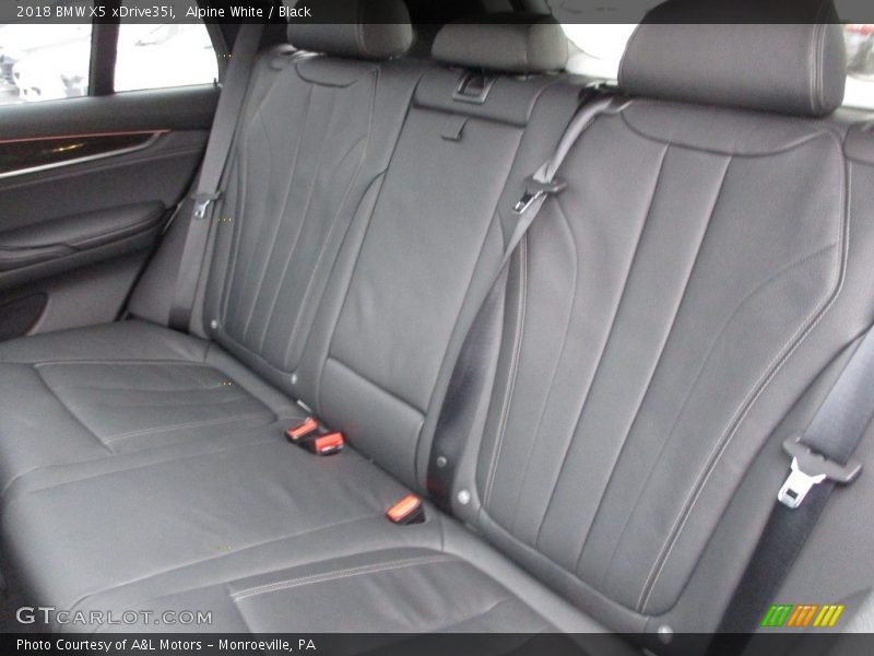 Alpine White / Black 2018 BMW X5 xDrive35i