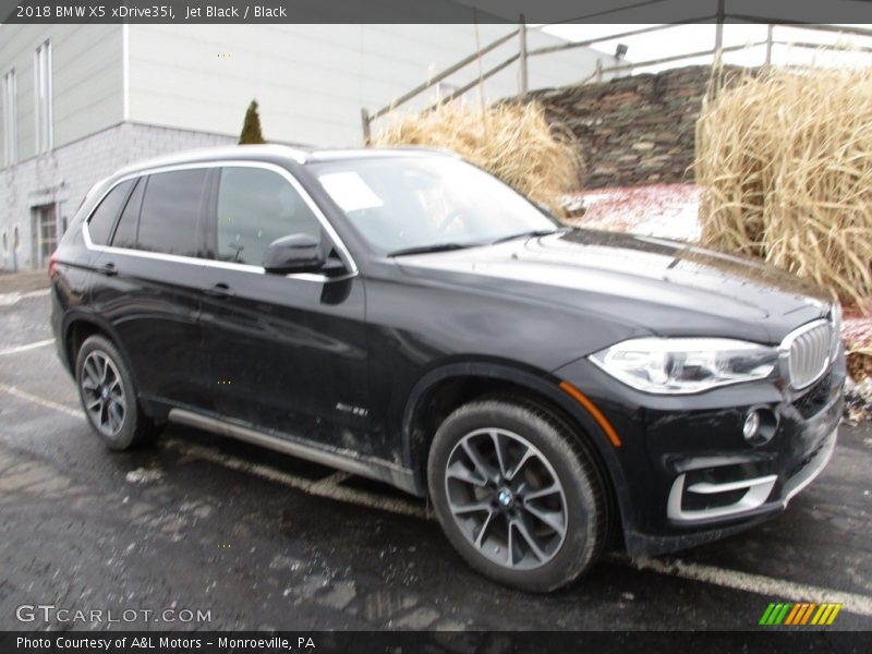 Jet Black / Black 2018 BMW X5 xDrive35i