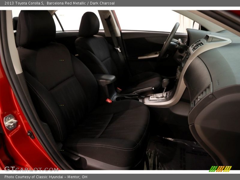 Barcelona Red Metallic / Dark Charcoal 2013 Toyota Corolla S