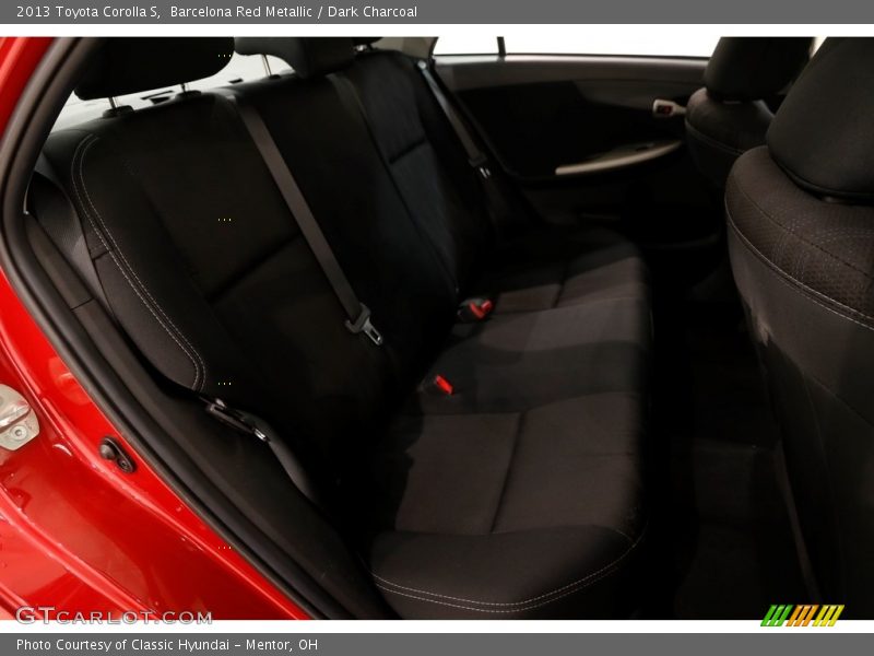 Barcelona Red Metallic / Dark Charcoal 2013 Toyota Corolla S