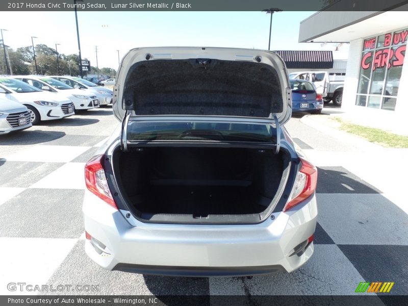 Lunar Silver Metallic / Black 2017 Honda Civic Touring Sedan