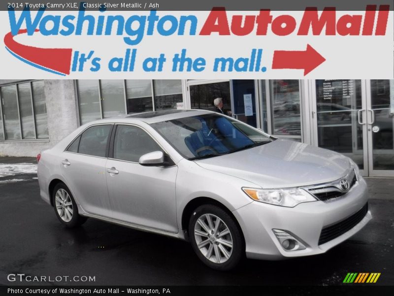 Classic Silver Metallic / Ash 2014 Toyota Camry XLE