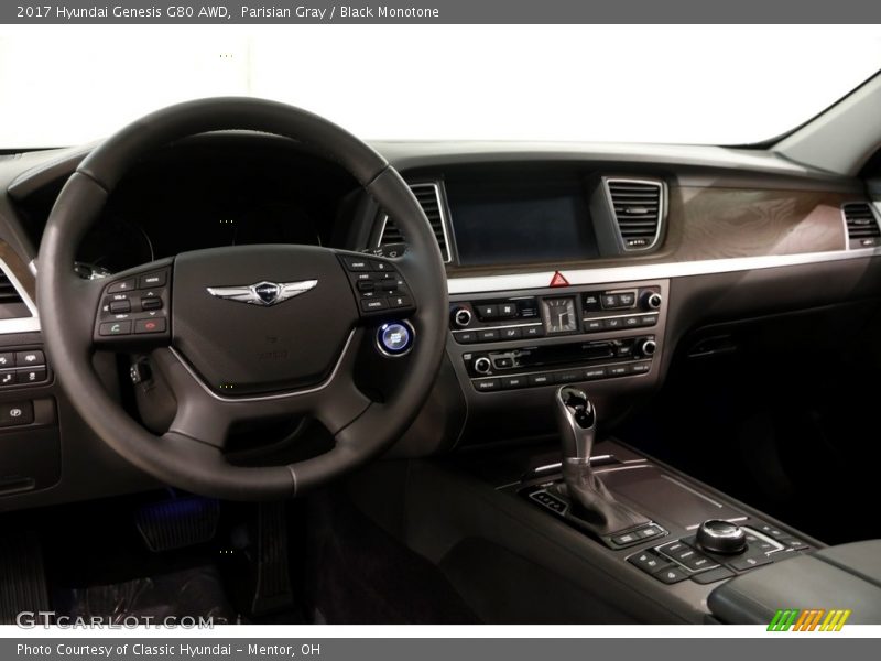 Parisian Gray / Black Monotone 2017 Hyundai Genesis G80 AWD