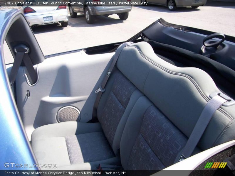 Marine Blue Pearl / Pastel Slate Gray 2007 Chrysler PT Cruiser Touring Convertible