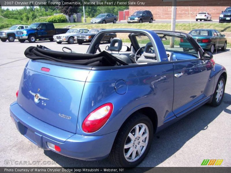 Marine Blue Pearl / Pastel Slate Gray 2007 Chrysler PT Cruiser Touring Convertible