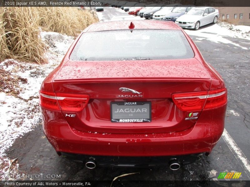 Firenze Red Metallic / Ebony 2018 Jaguar XE S AWD
