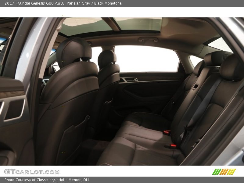 Parisian Gray / Black Monotone 2017 Hyundai Genesis G80 AWD