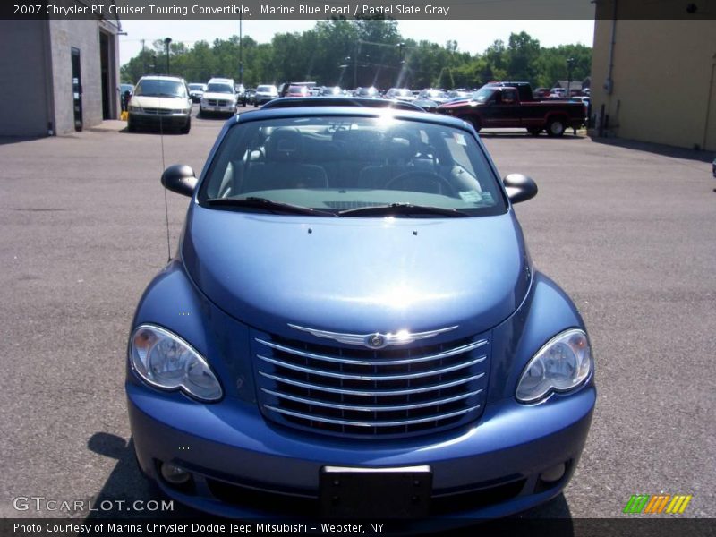 Marine Blue Pearl / Pastel Slate Gray 2007 Chrysler PT Cruiser Touring Convertible