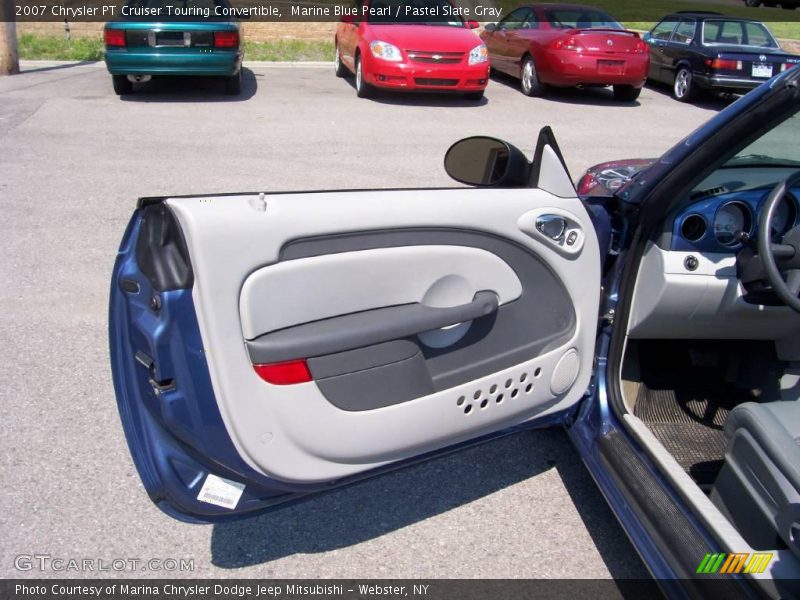 Marine Blue Pearl / Pastel Slate Gray 2007 Chrysler PT Cruiser Touring Convertible