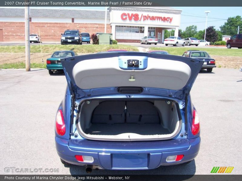 Marine Blue Pearl / Pastel Slate Gray 2007 Chrysler PT Cruiser Touring Convertible