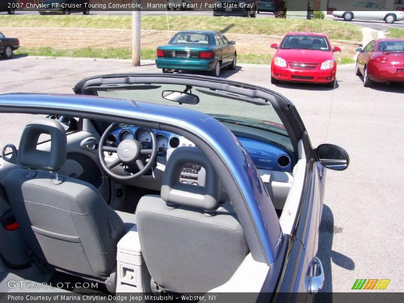 Marine Blue Pearl / Pastel Slate Gray 2007 Chrysler PT Cruiser Touring Convertible