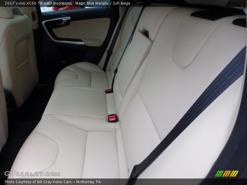 Magic Blue Metallic / Soft Beige 2017 Volvo XC60 T6 AWD Inscription