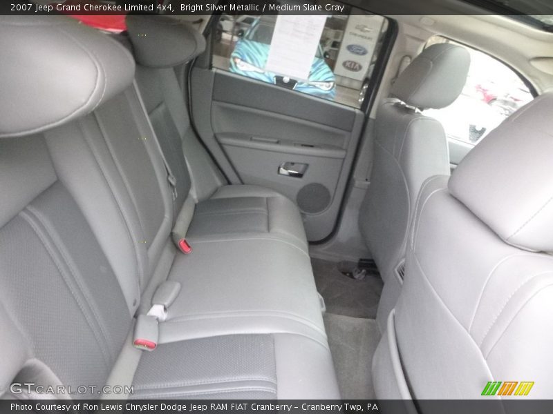 Bright Silver Metallic / Medium Slate Gray 2007 Jeep Grand Cherokee Limited 4x4