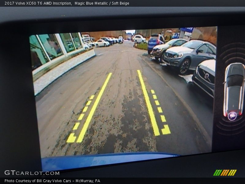 Magic Blue Metallic / Soft Beige 2017 Volvo XC60 T6 AWD Inscription