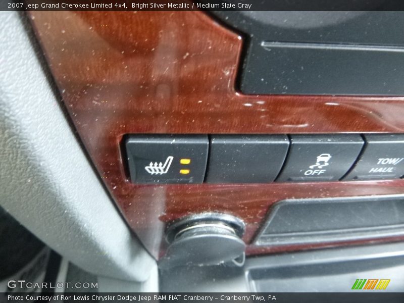 Bright Silver Metallic / Medium Slate Gray 2007 Jeep Grand Cherokee Limited 4x4