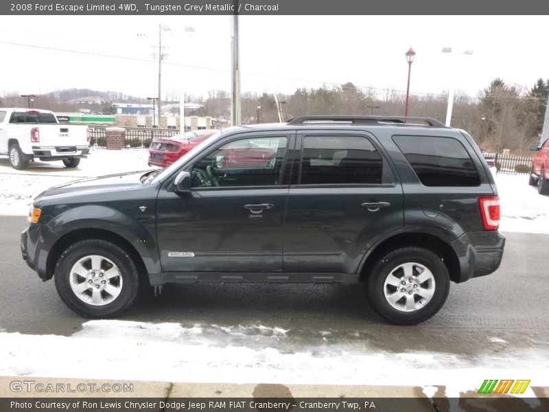 Tungsten Grey Metallic / Charcoal 2008 Ford Escape Limited 4WD