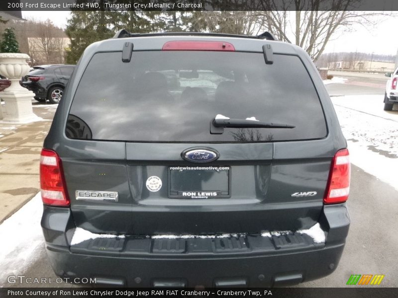 Tungsten Grey Metallic / Charcoal 2008 Ford Escape Limited 4WD