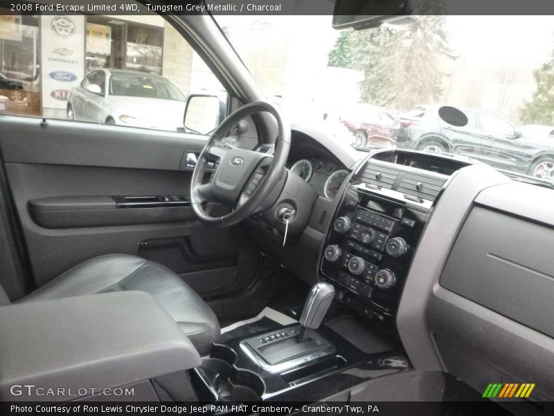 Tungsten Grey Metallic / Charcoal 2008 Ford Escape Limited 4WD