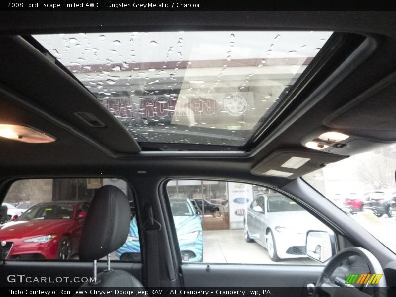 Tungsten Grey Metallic / Charcoal 2008 Ford Escape Limited 4WD