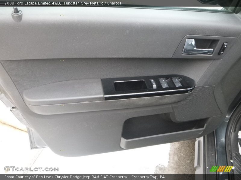 Tungsten Grey Metallic / Charcoal 2008 Ford Escape Limited 4WD