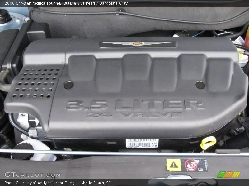 Butane Blue Pearl / Dark Slate Gray 2006 Chrysler Pacifica Touring