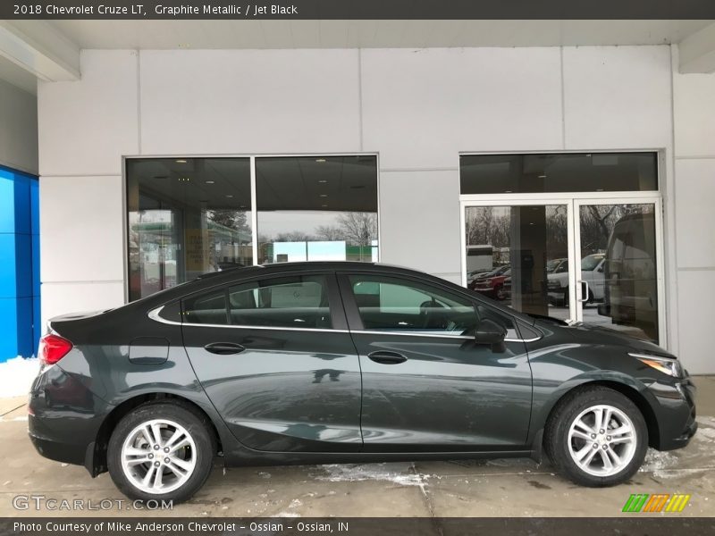 Graphite Metallic / Jet Black 2018 Chevrolet Cruze LT