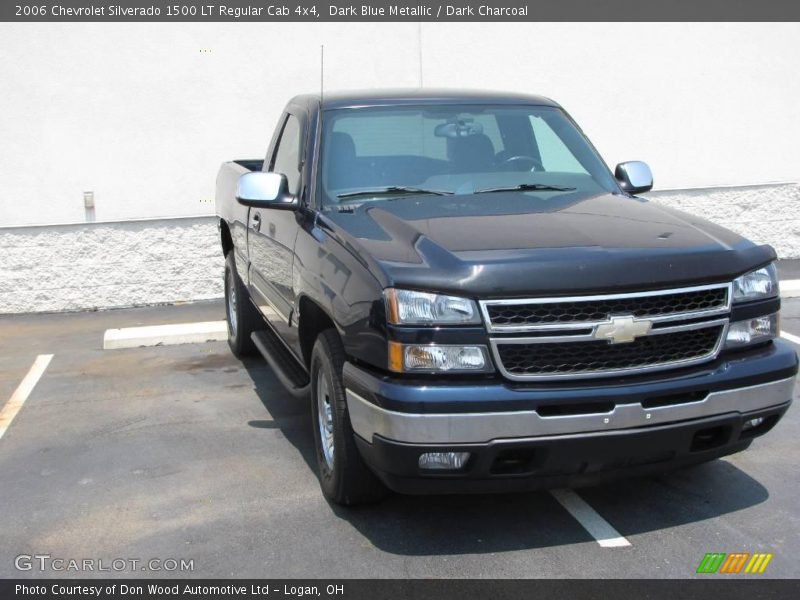 Dark Blue Metallic / Dark Charcoal 2006 Chevrolet Silverado 1500 LT Regular Cab 4x4