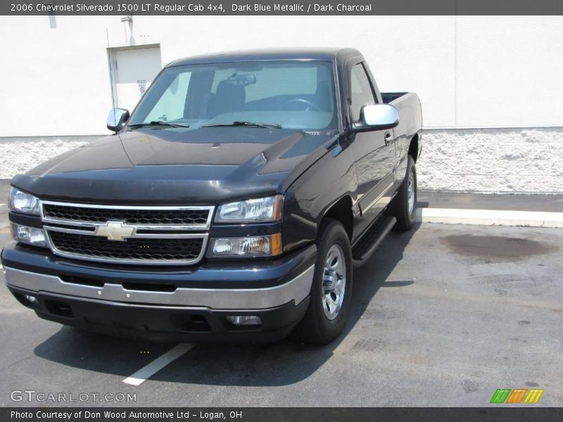 Dark Blue Metallic / Dark Charcoal 2006 Chevrolet Silverado 1500 LT Regular Cab 4x4