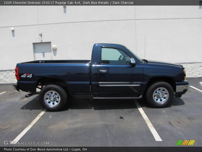 Dark Blue Metallic / Dark Charcoal 2006 Chevrolet Silverado 1500 LT Regular Cab 4x4