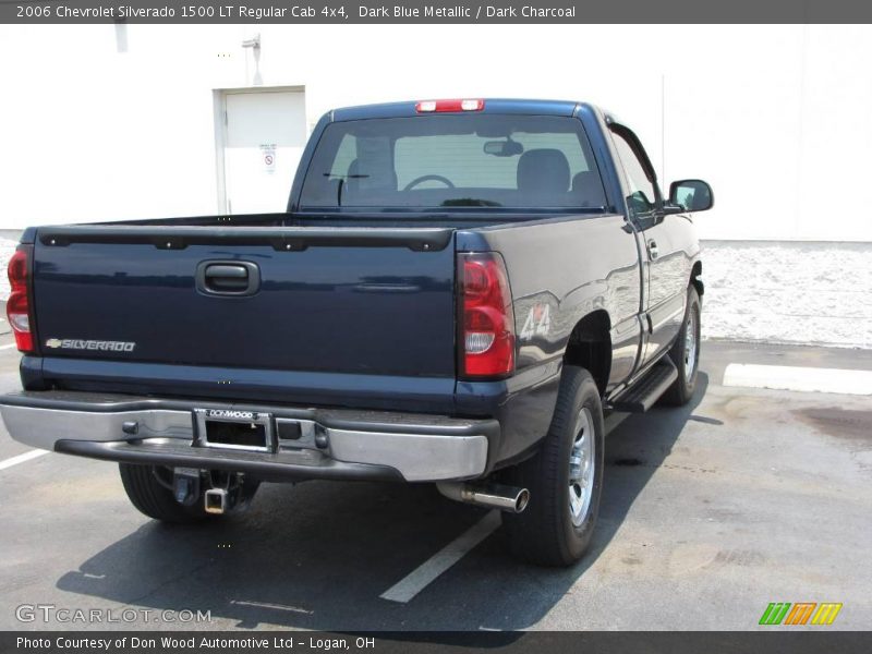 Dark Blue Metallic / Dark Charcoal 2006 Chevrolet Silverado 1500 LT Regular Cab 4x4