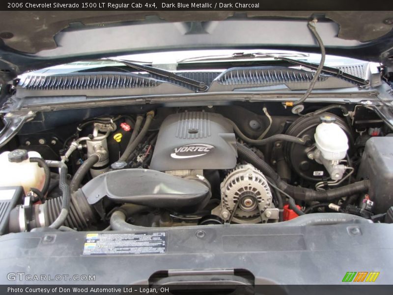 Dark Blue Metallic / Dark Charcoal 2006 Chevrolet Silverado 1500 LT Regular Cab 4x4